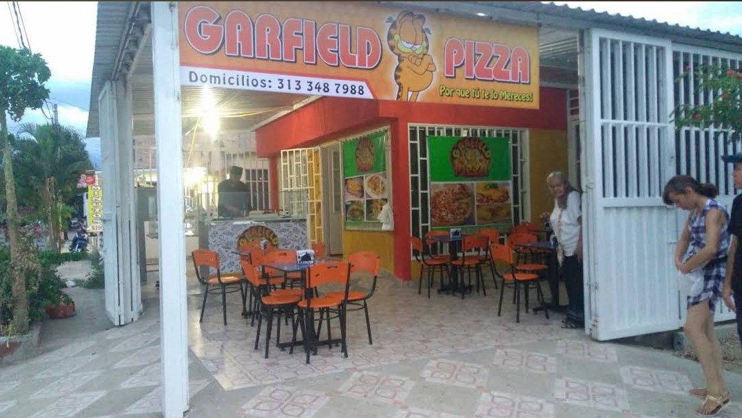 Garfield pizza