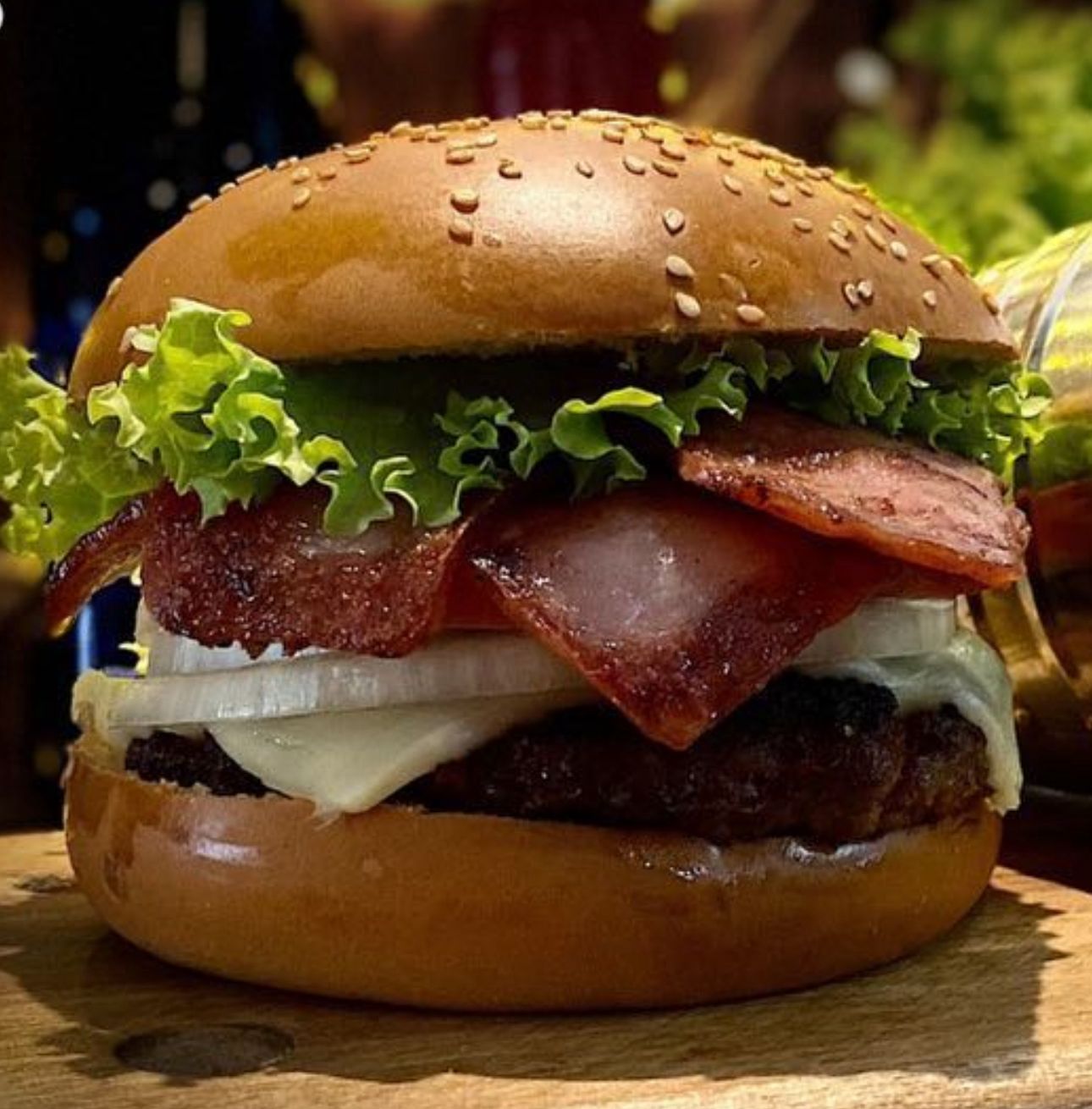 Hamburguesa Tocineta